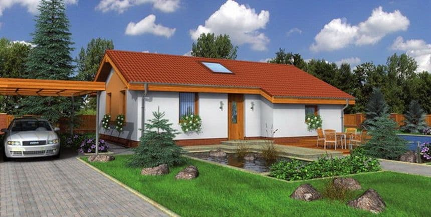 Montažna kuća planirana za finansiranje stambenim kreditom